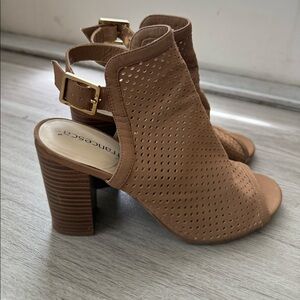 Francescas’s Open Toe Boots